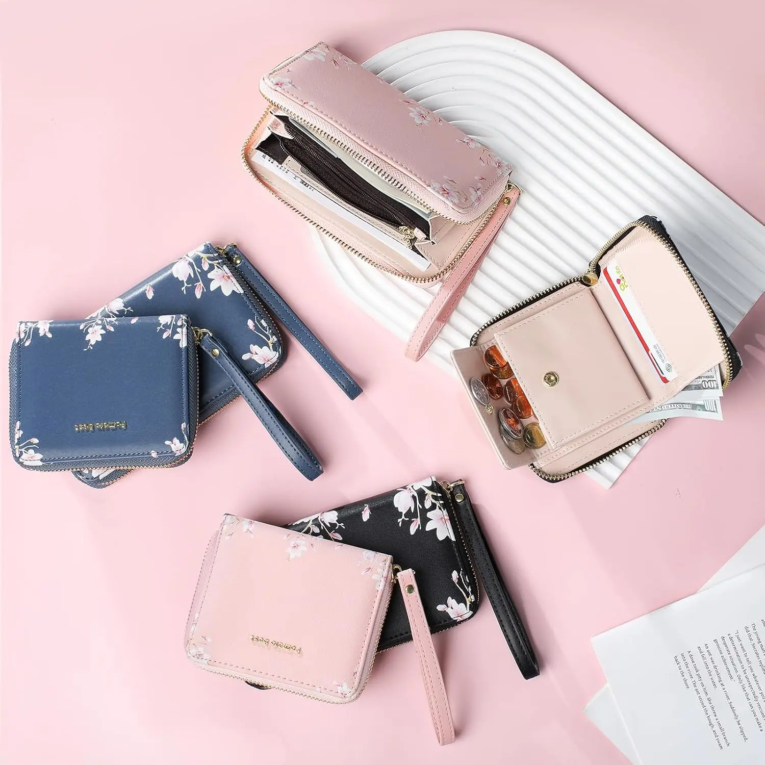 Long PU Leather Wallets 2026 for Women Purse RFID Blocking Zipper Coin Purse Card Holder Wallet Phone Pouch for Women
Long PU Leather Wallets 2026 for Women Purse RFID Blocking Zipper Coin Purse Card Holder Wallet Phone Pouch for Women