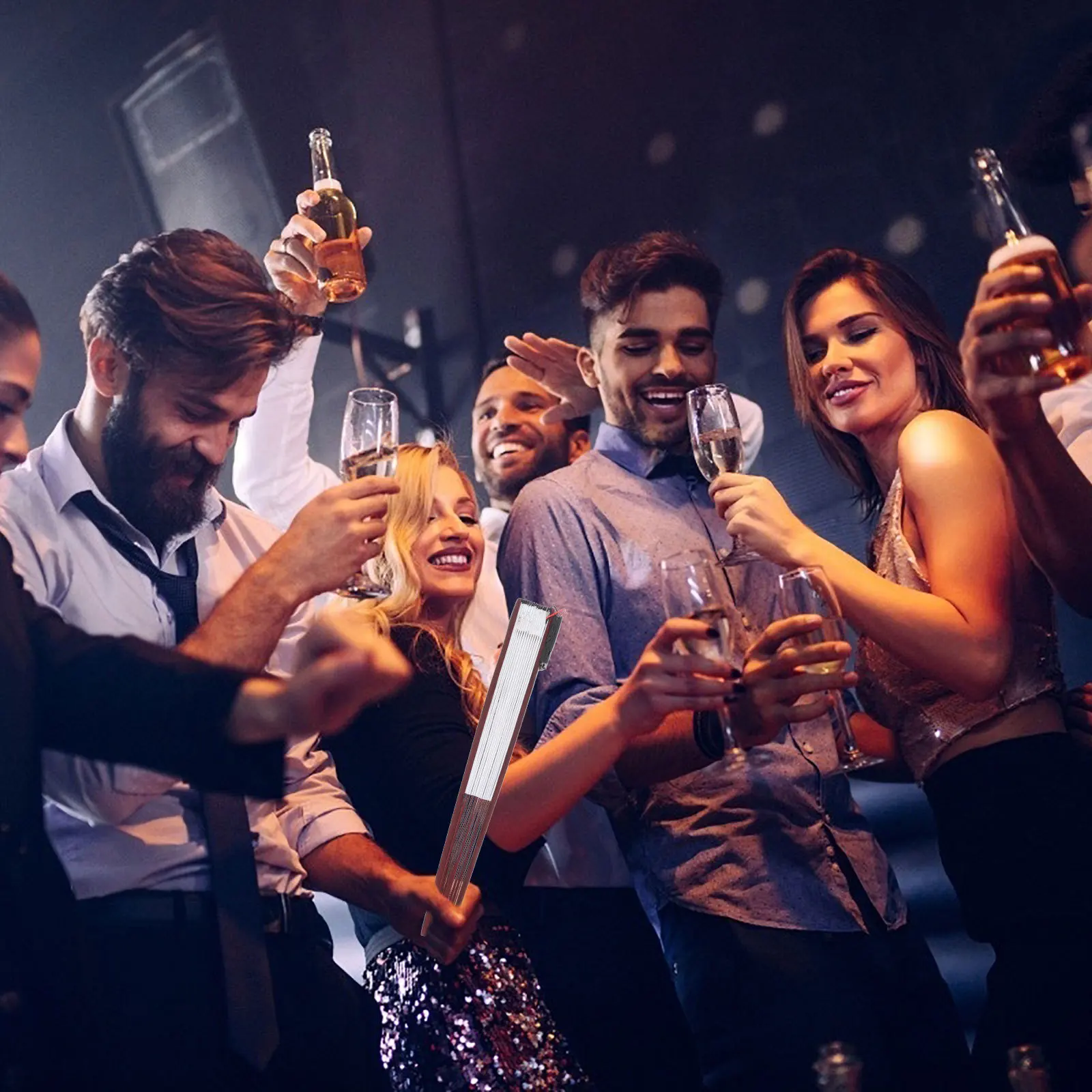 Folding LED Fan Glowing Hand Fan for Stage Performance Party Night Events Powered Cool Comfortable Lightweight Prop
Folding LED Fan Glowing Hand Fan for Stage Performance Party Night Events Powered Cool Comfortable Lightweight Prop