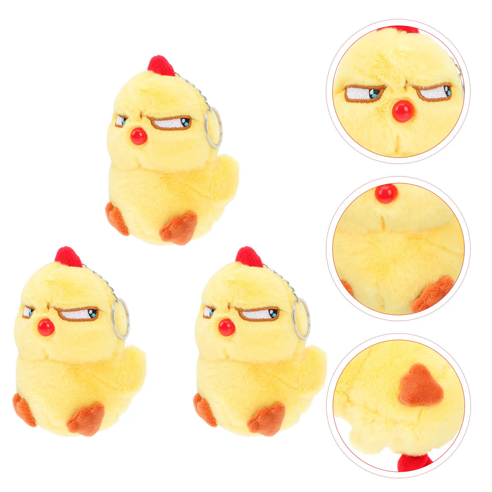 3Pcs Adorable Easter Chick Keychain Pendant Set Premium Metal Alloy Key Ring Decor for Bag Purse Backpack Car Hanging Ornament
3Pcs Adorable Easter Chick Keychain Pendant Set Premium Metal Alloy Key Ring Decor for Bag Purse Backpack Car Hanging Ornament
