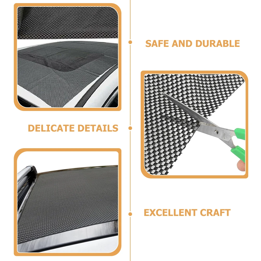 PVC Car Roof Rack Pads Anti Slip Mat Large Size Cargo Mats for SUV Rear Cargo Mat Protective Car Roof Trunk Pad
PVC Car Roof Rack Pads Anti Slip Mat Large Size Cargo Mats for SUV Rear Cargo Mat Protective Car Roof Trunk Pad