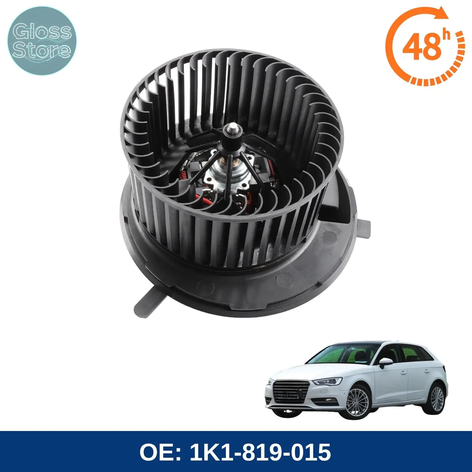 1K1819015 Air Conditioning Fan A/C Blower Motor For AUDI A3 2004-2014 For VOLKSWAGEN JETTA 2005-2018 1K1-819-015 Auto Parts
1K1819015 Air Conditioning Fan A/C Blower Motor For AUDI A3 2004-2014 For VOLKSWAGEN JETTA 2005-2018 1K1-819-015 Auto Parts