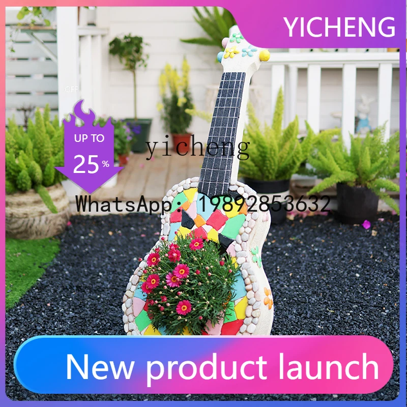 X3 Creative Guitar Garden Garden Decorative Ornament Balcony Arrangement Outdoor Homestay Art Flower Pot
X3 Creative Guitar Garden Garden Decorative Ornament Balcony Arrangement Outdoor Homestay Art Flower Pot