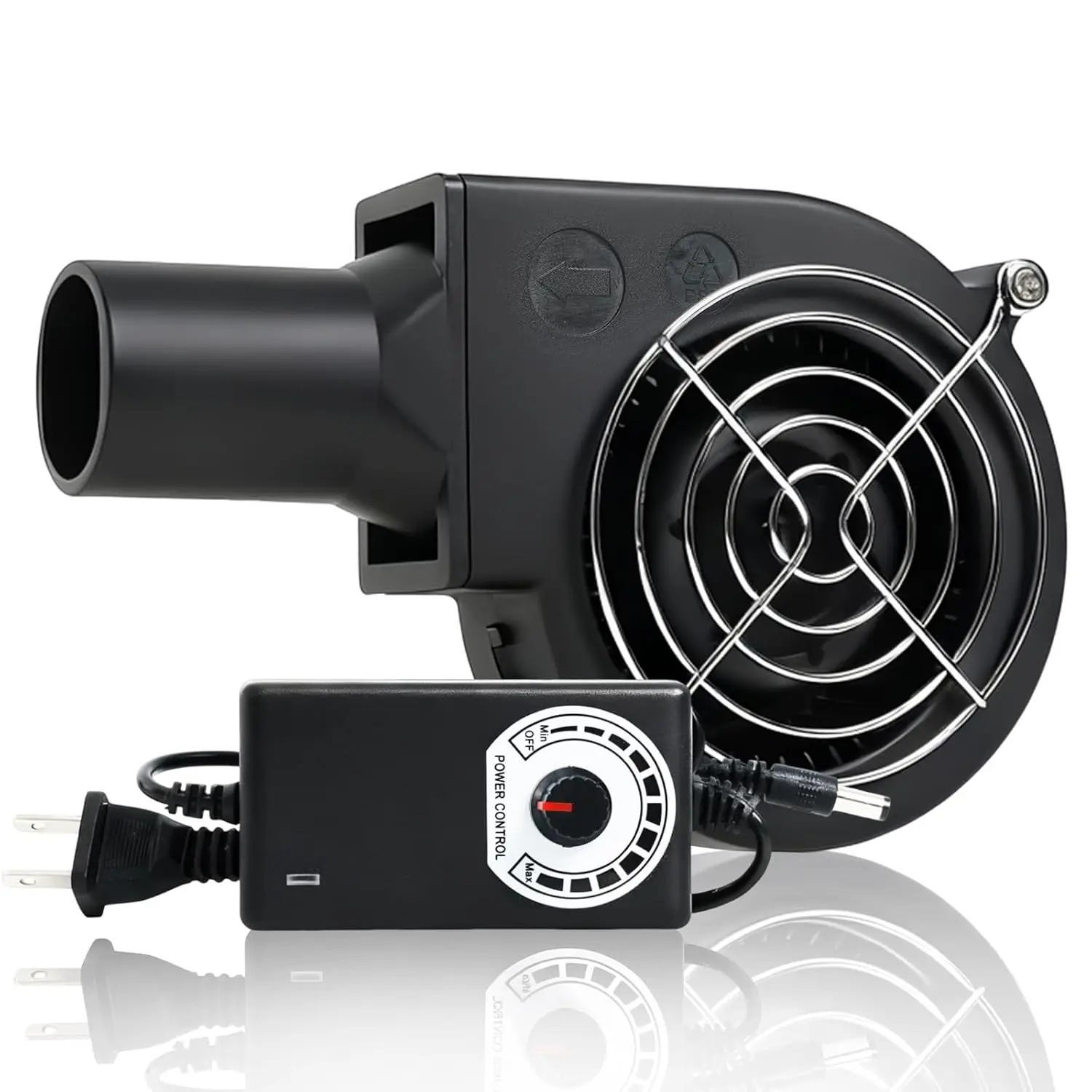 KUNRISE BBQ 97mm × 33mm Blower Fan, High Airflow 110V 120V Variable Speed Centrifugal Fan with AC Plug for Camping, Charcoal Ignition, Outdoor Cooking, Fireplace, Bellows or Wood Stove
KUNRISE BBQ 97mm × 33mm Blower Fan, High Airflow 110V 120V Variable Speed Centrifugal Fan with AC Plug for Camping, Charcoal Ignition, Outdoor Cooking, Fireplace, Bellows or Wood Stove