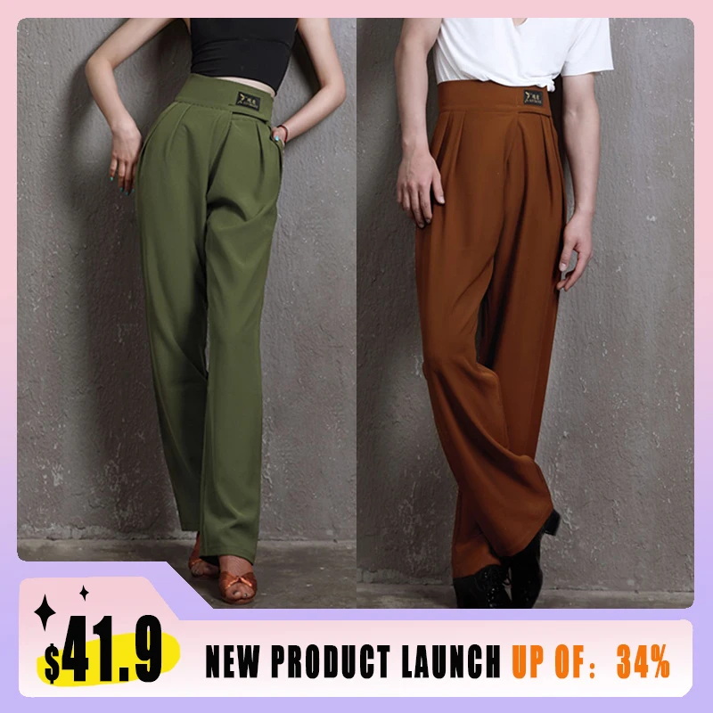 New Latin Dance Pants Modern Dance Practice Pants Unisex Couple National Standard Practice Wear Prom Waltz Tango Costume VBH154
New Latin Dance Pants Modern Dance Practice Pants Unisex Couple National Standard Practice Wear Prom Waltz Tango Costume VBH154
