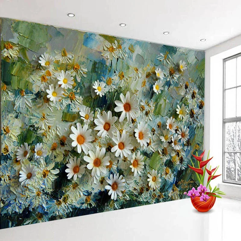 Custom 3D Photo Wallpaper Murals Floral Stereoscopic Oil Painting Living Room TV Backdrop Wall Papers Home Decor Prints Wall Art
Custom 3D Photo Wallpaper Murals Floral Stereoscopic Oil Painting Living Room TV Backdrop Wall Papers Home Decor Prints Wall Art