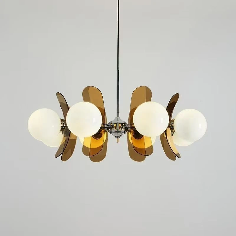 Nordic Retro-Style Chandelier for Living Room Dining Room Study Bauhaus Interior Lighting Fixture Vintage Decor
Nordic Retro-Style Chandelier for Living Room Dining Room Study Bauhaus Interior Lighting Fixture Vintage Decor