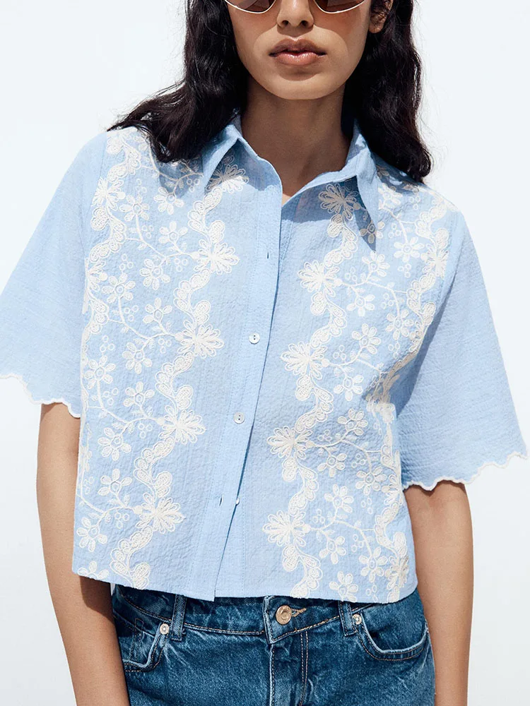 Новый летний женский повседневный костюм с вышивкой Faion Simple ort Sve с отложным воротником ort irt, этнический сценический костюм
Новый летний женский повседневный костюм с вышивкой Faion Simple ort Sve с отложным воротником ort irt, этнический сценический костюм