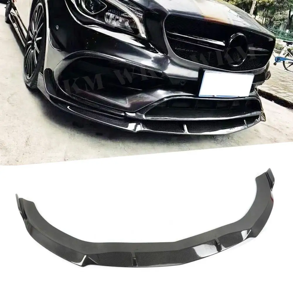 For W117 CLA Class Car Racing Carbon Fiber Front Bumper Lip Spoiler for Mercedes Benz CLA200 CLA250 CLA45 AMG 2016-2018 FRP
For W117 CLA Class Car Racing Carbon Fiber Front Bumper Lip Spoiler for Mercedes Benz CLA200 CLA250 CLA45 AMG 2016-2018 FRP