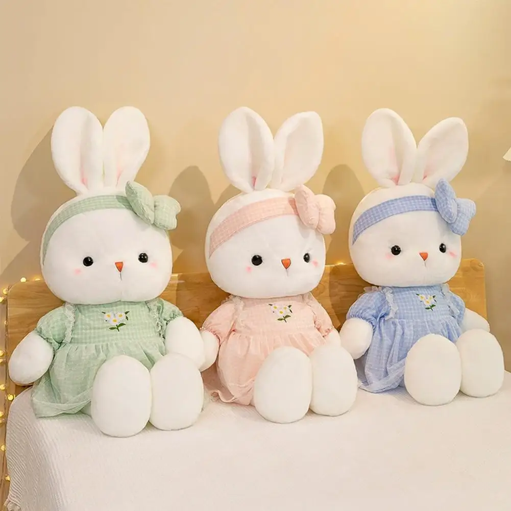 Kawaii Long Ears Plush Rabbit Doll Toy Cute Floral Dress Rabbit Appeasement Doll Toy For Valentine's Day Birthday Gift
Kawaii Long Ears Plush Rabbit Doll Toy Cute Floral Dress Rabbit Appeasement Doll Toy For Valentine's Day Birthday Gift
