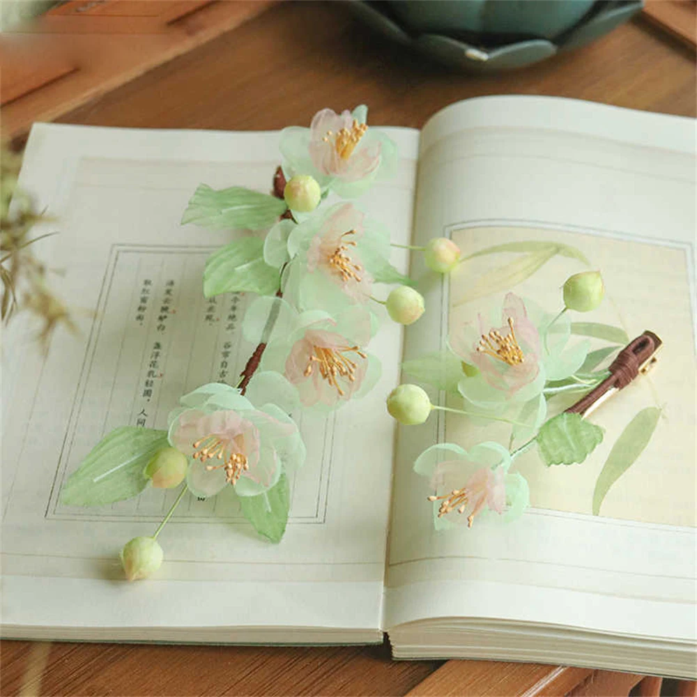 Аксессуары Hanfu, заколка для волос с зеленым цветком, винтажные заколки для волос феи, комплект из двух предметов, женский древний костюм, головной убор Cheongsam, подарки
Аксессуары Hanfu, заколка для волос с зеленым цветком, винтажные заколки для волос феи, комплект из двух предметов, женский древний костюм, головной убор Cheongsam, подарки