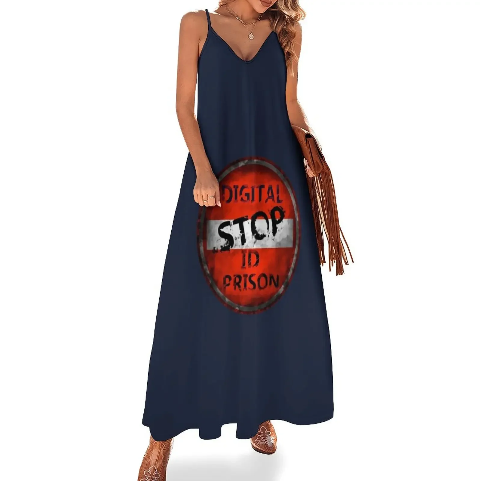 STOP DIGITAL ID PRISON Sleeveless Dress dresses for special events summer dress womens 2025
STOP DIGITAL ID PRISON Sleeveless Dress dresses for special events summer dress womens 2025