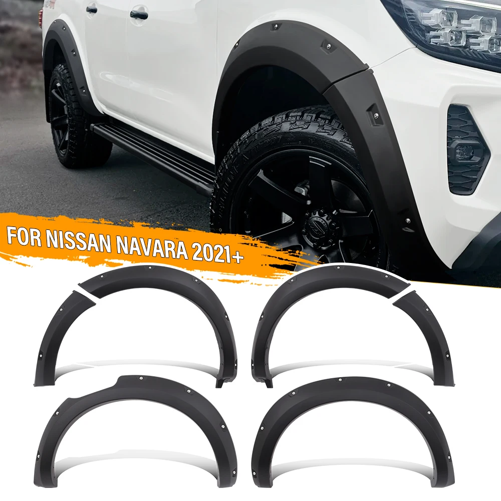 Pocket Riveted Fender Flares For Nissan Navara NP300 Frontier 2021- 2025 Wheel Arch Mudguards Double Cabin 4*4 Car Accessories
Pocket Riveted Fender Flares For Nissan Navara NP300 Frontier 2021- 2025 Wheel Arch Mudguards Double Cabin 4*4 Car Accessories
