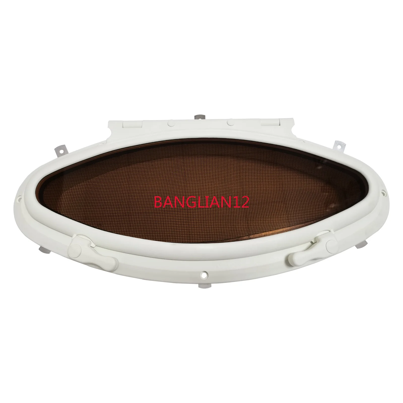 Plastic oval porthole with screen for yacht RVs
Plastic oval porthole with screen for yacht RVs