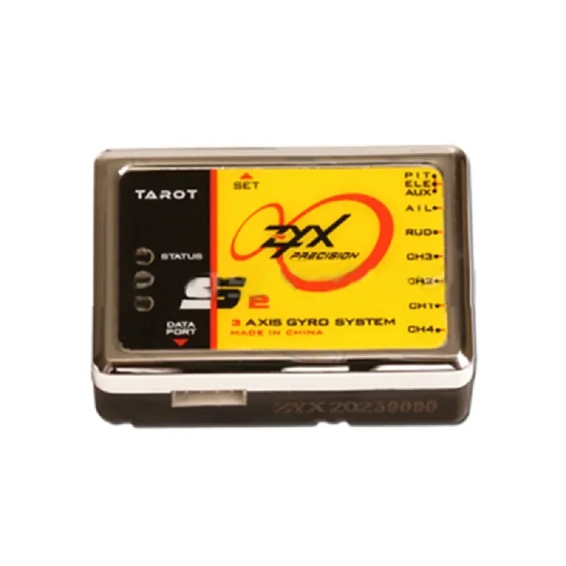 Tarot ZYX-S2 Flybarless 3-Axle Gyro System ZYX-S V2 ZYX23 For Trex 450 500 550 600 700 800 size RC Helicopters
Tarot ZYX-S2 Flybarless 3-Axle Gyro System ZYX-S V2 ZYX23 For Trex 450 500 550 600 700 800 size RC Helicopters