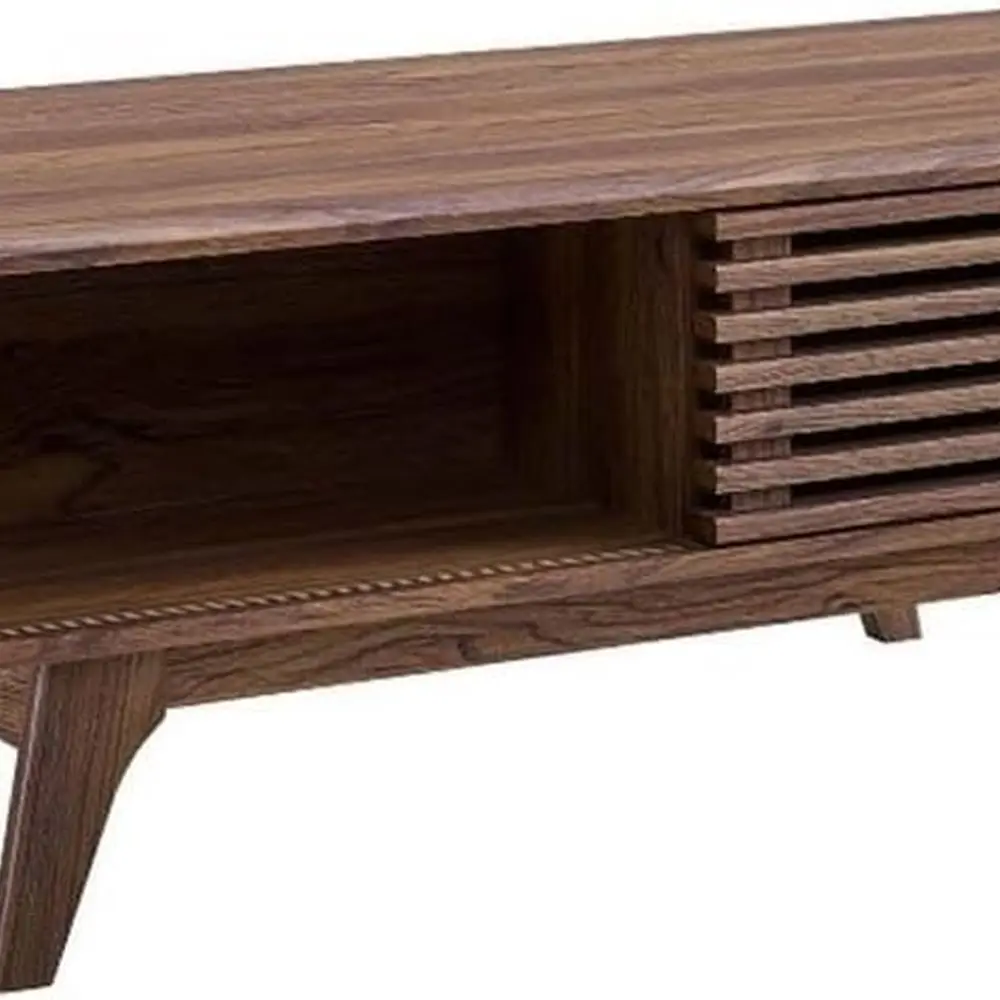 Walnut Finish Coffee Table, Elegant and Modern
Walnut Finish Coffee Table, Elegant and Modern