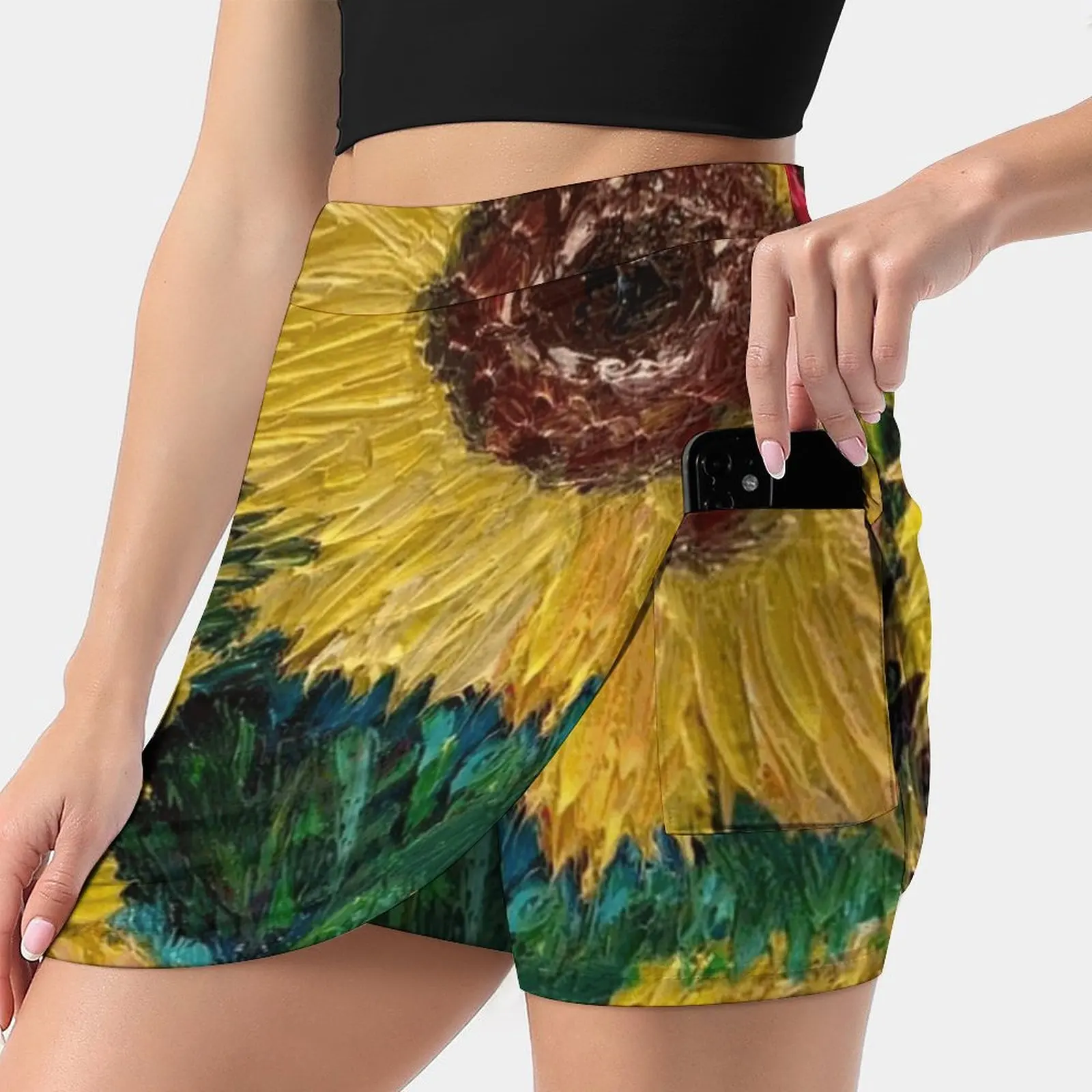 Женская юбка Sunny Day, юбки в эстетическом стиле, новая модная короткая юбка с цветами, подсолнухами, желтая юбка, импрессионистская юбка с масляными пальцами
Женская юбка Sunny Day, юбки в эстетическом стиле, новая модная короткая юбка с цветами, подсолнухами, желтая юбка, импрессионистская юбка с масляными пальцами