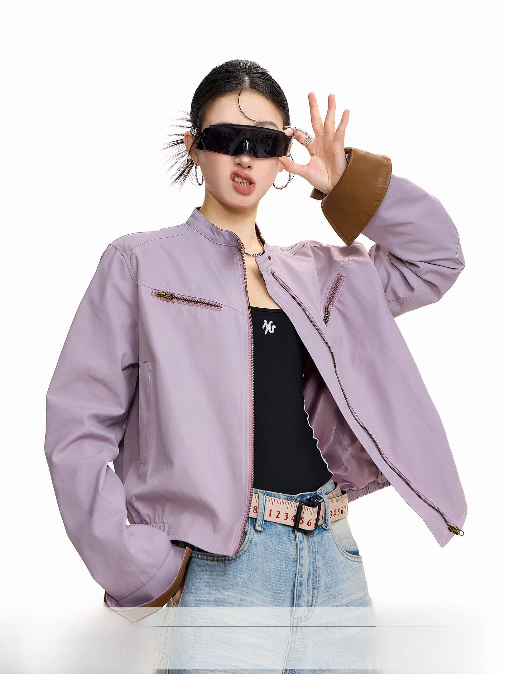 ICH MODE American Style Loose Fit Short Purple Jacket Women's Spring 2026 New Loose Popular Thin Coat Top
ICH MODE American Style Loose Fit Short Purple Jacket Women's Spring 2026 New Loose Popular Thin Coat Top