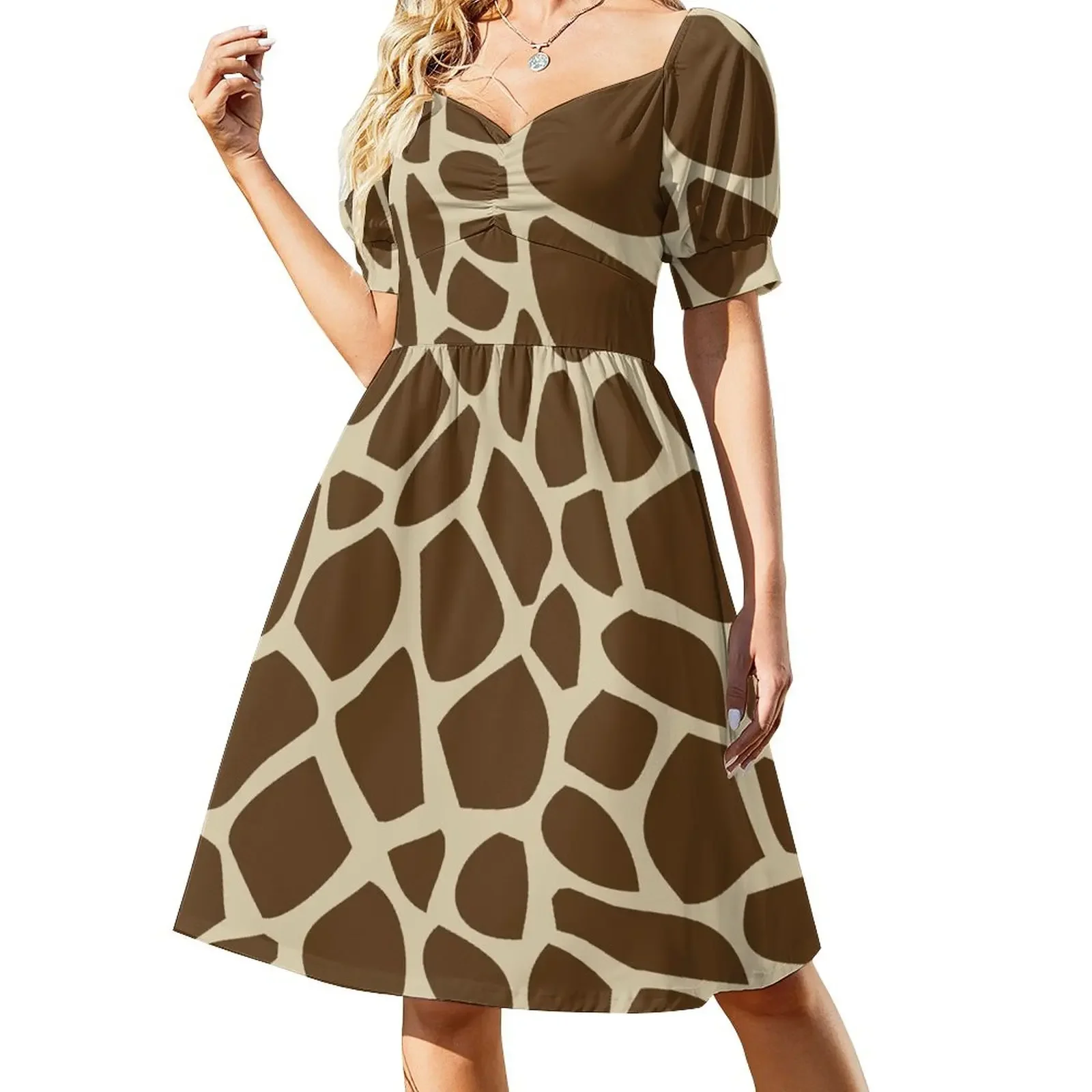 Giraffe Pattern Short-Sleeved Dress evening dress dresses for womens elegant evening dresses for women 2025 Woman dresses
Giraffe Pattern Short-Sleeved Dress evening dress dresses for womens elegant evening dresses for women 2025 Woman dresses
