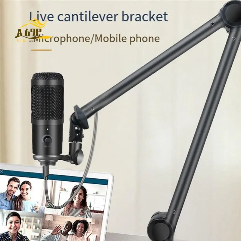 A69P-Microphone Stand Adjustable Heavy Suspension Scissor Boom Arm Holder Microphone Bracket USB Condenser Mic Holder
A69P-Microphone Stand Adjustable Heavy Suspension Scissor Boom Arm Holder Microphone Bracket USB Condenser Mic Holder
