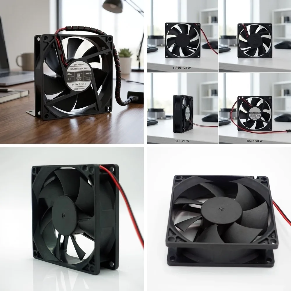 For DWPH EFC-08E24D-E001 8025 DC24V 0.15A 8CM 2-Wire Inverter Cooling Fan
For DWPH EFC-08E24D-E001 8025 DC24V 0.15A 8CM 2-Wire Inverter Cooling Fan