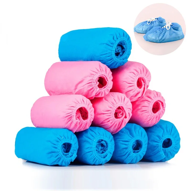 100pcs/Bag Disposable Anti-Slip Shoe Covers Breathable Dustproof Elastic Band Non-Woven Fabric Overshoes
100pcs/Bag Disposable Anti-Slip Shoe Covers Breathable Dustproof Elastic Band Non-Woven Fabric Overshoes