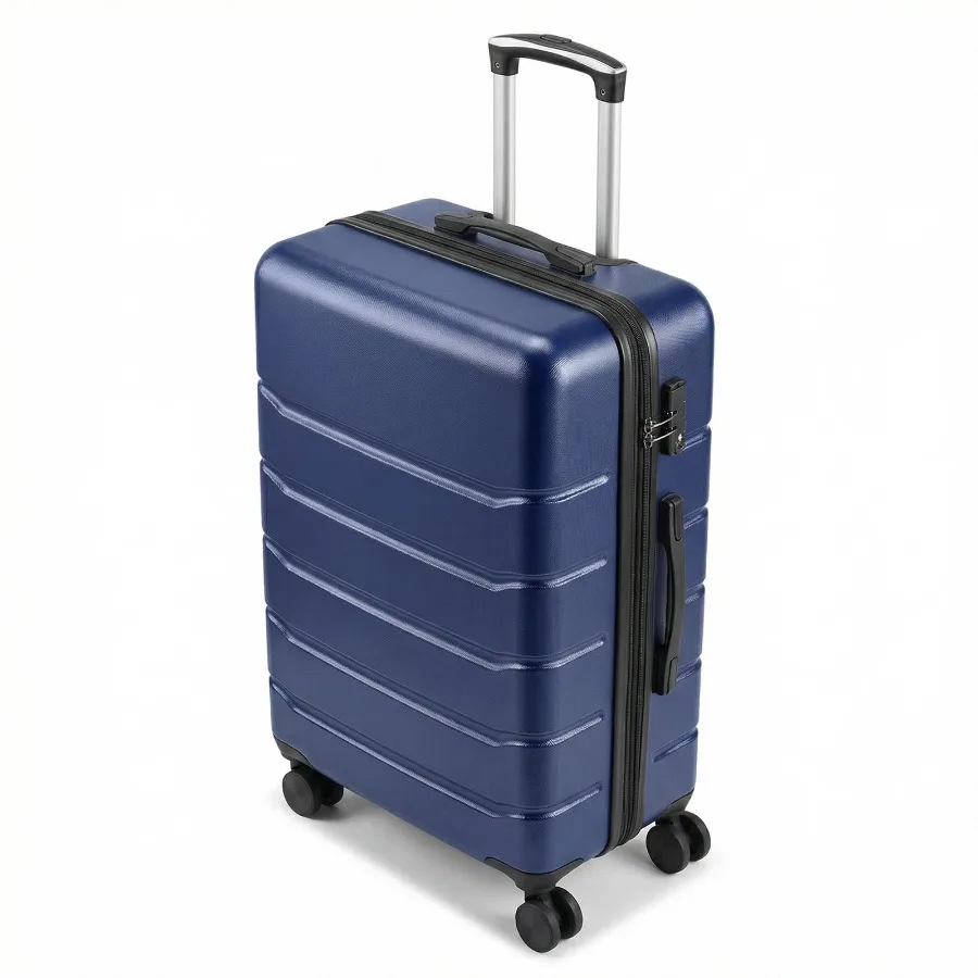20-28 inch Luggage Expandable Hardside Suitcase with Spinner Wheels Blue Black
20-28 inch Luggage Expandable Hardside Suitcase with Spinner Wheels Blue Black