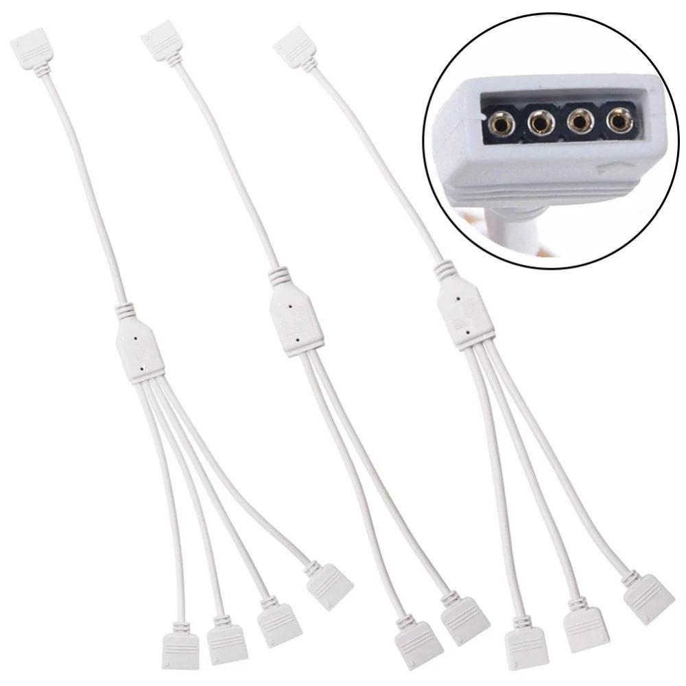 LED Strip Connector Female Connector LED Strip Adapter 4Pin RGB Splitter RGB Extension Cable RGB Connector 4 Pin Splitter Cable
LED Strip Connector Female Connector LED Strip Adapter 4Pin RGB Splitter RGB Extension Cable RGB Connector 4 Pin Splitter Cable