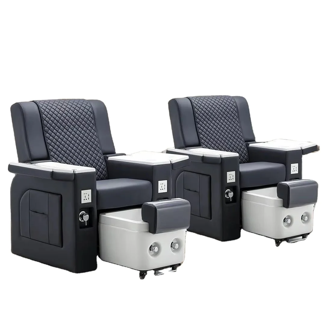 Modern Hot Selling Synthetic Leather Led Lighting Nail Manicure Chair Electric Massage Spa Pedicure Chairs With Footbath
Modern Hot Selling Synthetic Leather Led Lighting Nail Manicure Chair Electric Massage Spa Pedicure Chairs With Footbath
