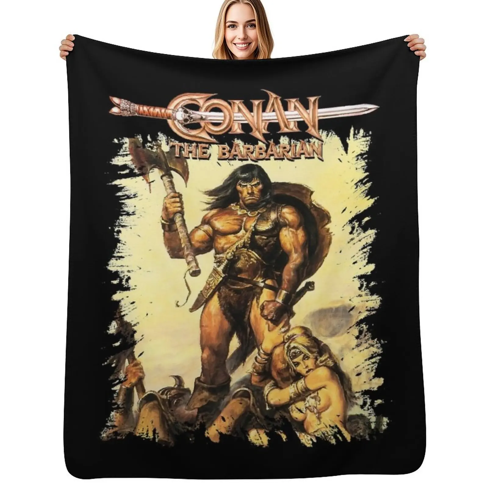 Conan the Barbarian Essential Throw Blanket Flannel Fleece Soft Warm Throw Blanket
Conan the Barbarian Essential Throw Blanket Flannel Fleece Soft Warm Throw Blanket