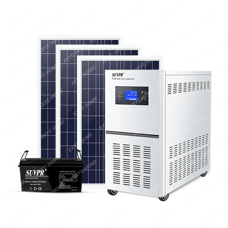 Solar Power Generation System Household Roof 220V Full Set Photovoltaic Power Generation off-Grid Energy Storage Battery
Solar Power Generation System Household Roof 220V Full Set Photovoltaic Power Generation off-Grid Energy Storage Battery