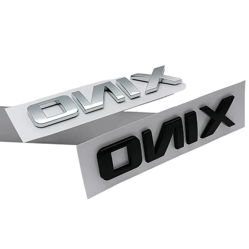 10.7x2.3cm ABS Car Rear Trunk Emblem for ONIX 3D Nameplate Badge Side Modified Deocration Styling Accessories
10.7x2.3cm ABS Car Rear Trunk Emblem for ONIX 3D Nameplate Badge Side Modified Deocration Styling Accessories