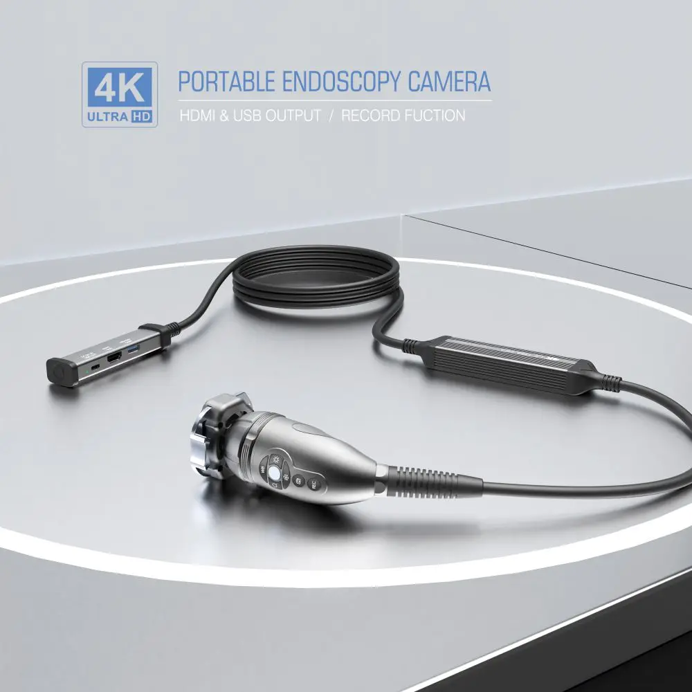 Portable Medical 4K Ultra HD Endoscope Camera USB HDMI ENT Endoscopy Camera 4K with Photo/Video Recording Playback
Portable Medical 4K Ultra HD Endoscope Camera USB HDMI ENT Endoscopy Camera 4K with Photo/Video Recording Playback