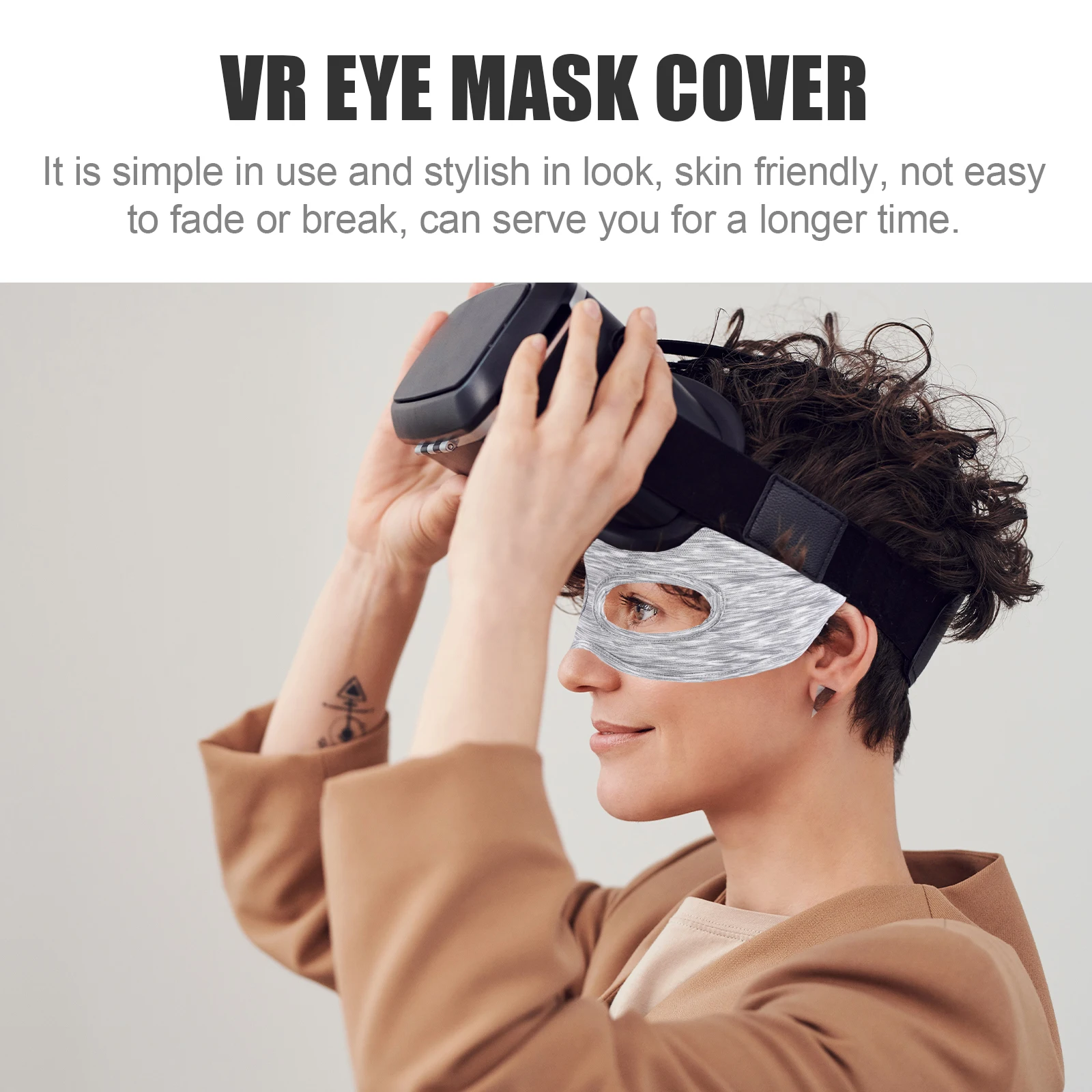 VR Mask Eye Cover Sweat Padding Blindfold Sleep Covers Headset Sweatband Men Women
VR Mask Eye Cover Sweat Padding Blindfold Sleep Covers Headset Sweatband Men Women