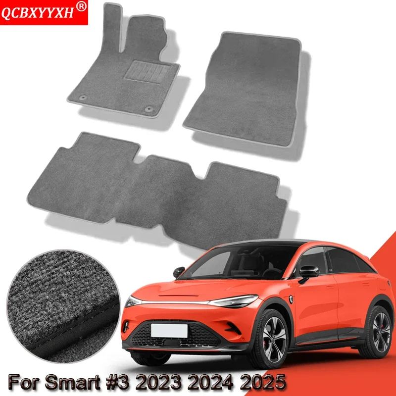 Custom Car Floor Mats For Smart #3 2023 2024 2025 Waterproof Non-Slip Floor Mats Internal Protection Carpets Rugs Auto Accessory
Custom Car Floor Mats For Smart #3 2023 2024 2025 Waterproof Non-Slip Floor Mats Internal Protection Carpets Rugs Auto Accessory