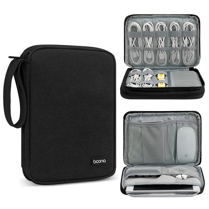 P+ Travel Cable Bag USB Gadget Organizer Charger Wires Earphones Storage Pouch Case
P+ Travel Cable Bag USB Gadget Organizer Charger Wires Earphones Storage Pouch Case