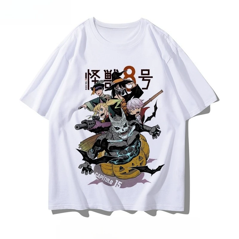 Monster No. 8 Anime with The Same Short-sleeved T-shirt Kafka Men's and Women's Summer Two-dimensional Pure Cotton Clothes Sport
Monster No. 8 Anime with The Same Short-sleeved T-shirt Kafka Men's and Women's Summer Two-dimensional Pure Cotton Clothes Sport