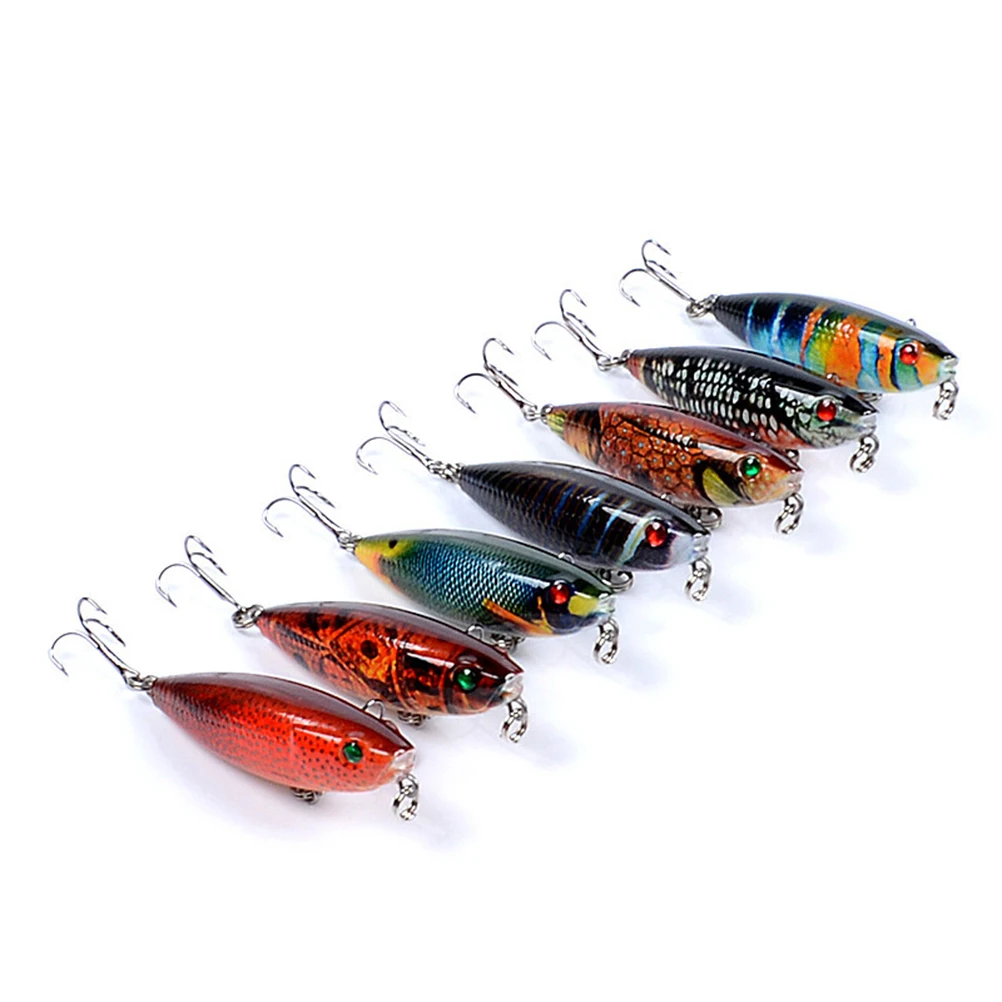 7 Pcs Floating Baits Painted Hard Lures Artificial Pencil Life like Swimbaits Strong Treble Reusable Carp Bass Silver
7 Pcs Floating Baits Painted Hard Lures Artificial Pencil Life like Swimbaits Strong Treble Reusable Carp Bass Silver