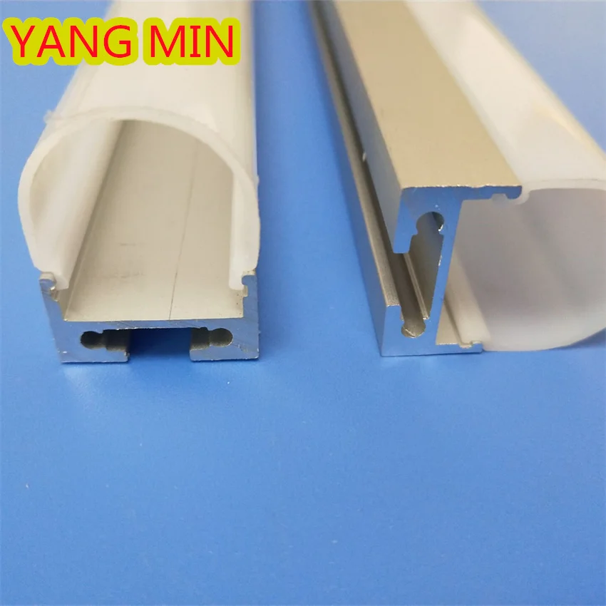 2m/pcs Semicircle Sliver Light Curved Cover LED Light Extrusion U-Shaped Aluminium Profile
2m/pcs Semicircle Sliver Light Curved Cover LED Light Extrusion U-Shaped Aluminium Profile