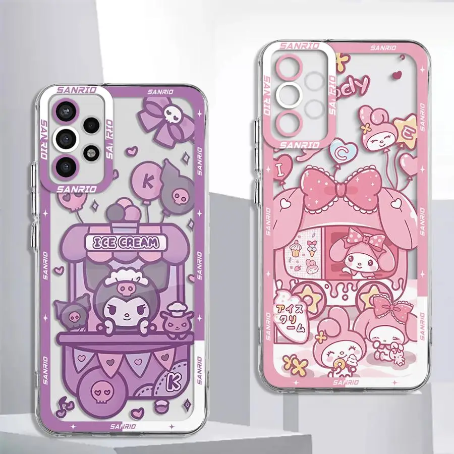Kuromi Melody Sanrio Phone Case for Samsung Galaxy A21s A52s A06 A02 A03s A71 4G A51 A10s A20s A50s A31 A04e A05s Clear Soft
Kuromi Melody Sanrio Phone Case for Samsung Galaxy A21s A52s A06 A02 A03s A71 4G A51 A10s A20s A50s A31 A04e A05s Clear Soft