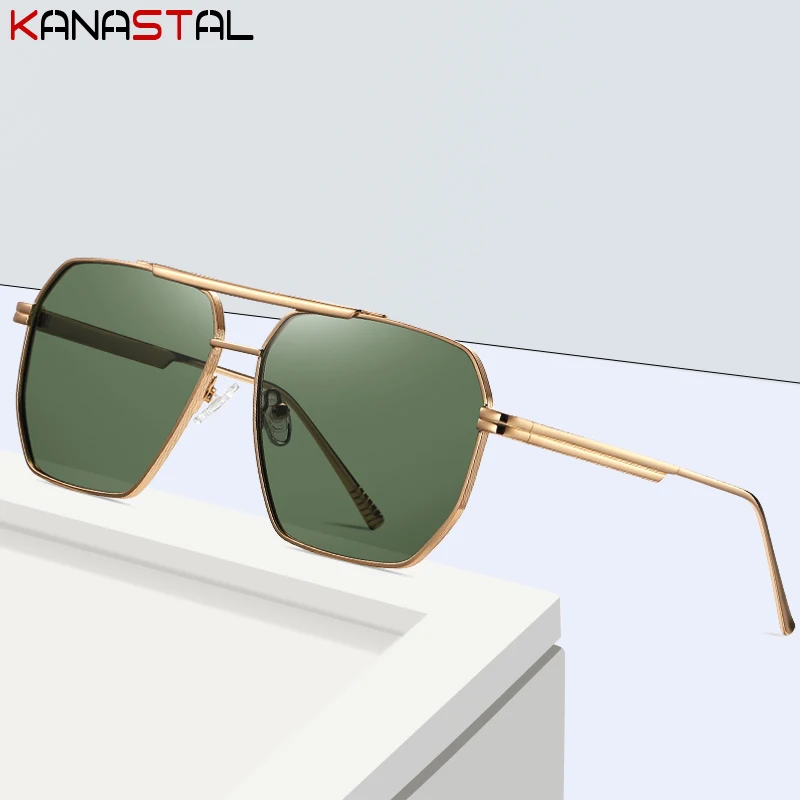 Polarized Sunglasses for Men UV400 Retro Sun Glasses Metal Polygon Eyeglasses Frame Driving Fishing Bike Travel Shade Eyewear
Polarized Sunglasses for Men UV400 Retro Sun Glasses Metal Polygon Eyeglasses Frame Driving Fishing Bike Travel Shade Eyewear