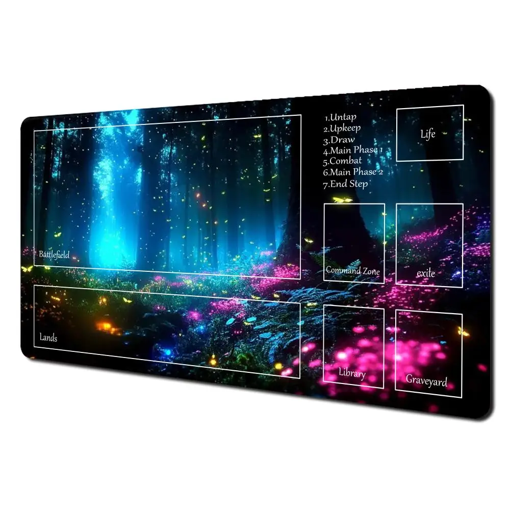 forest Mouse Pad Magic playmat mouse pad TCG CCG game play mat Duel pads Beginner Card Battles Commander Gaming Deskpad
forest Mouse Pad Magic playmat mouse pad TCG CCG game play mat Duel pads Beginner Card Battles Commander Gaming Deskpad
