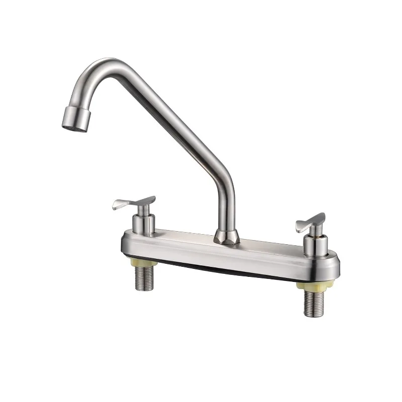 stainless steel bathroom washbasin double hole faucet hot and cold water 2-in-1 washbasin faucet
stainless steel bathroom washbasin double hole faucet hot and cold water 2-in-1 washbasin faucet