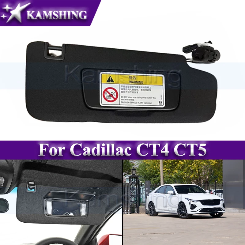 Kamshing 1 piece Car Inside Sunvisor For Cadillac CT4 CT5 Sun Shield Front Sunshade Sun Visor (Black)
Kamshing 1 piece Car Inside Sunvisor For Cadillac CT4 CT5 Sun Shield Front Sunshade Sun Visor (Black)