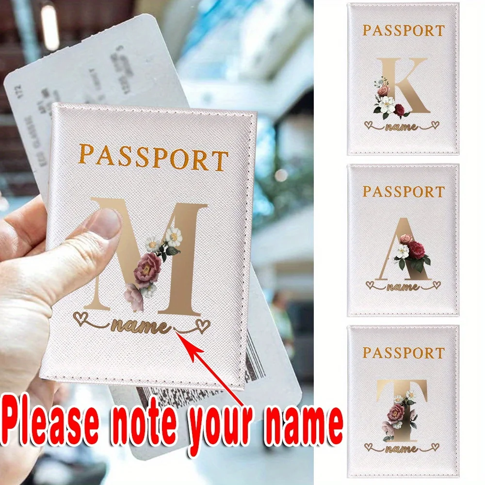 Custom Personalized Name/Initials Passport Holder & Document Case - RFID Blocking Waterproof Suitable for Travel, Business
Custom Personalized Name/Initials Passport Holder & Document Case - RFID Blocking Waterproof Suitable for Travel, Business