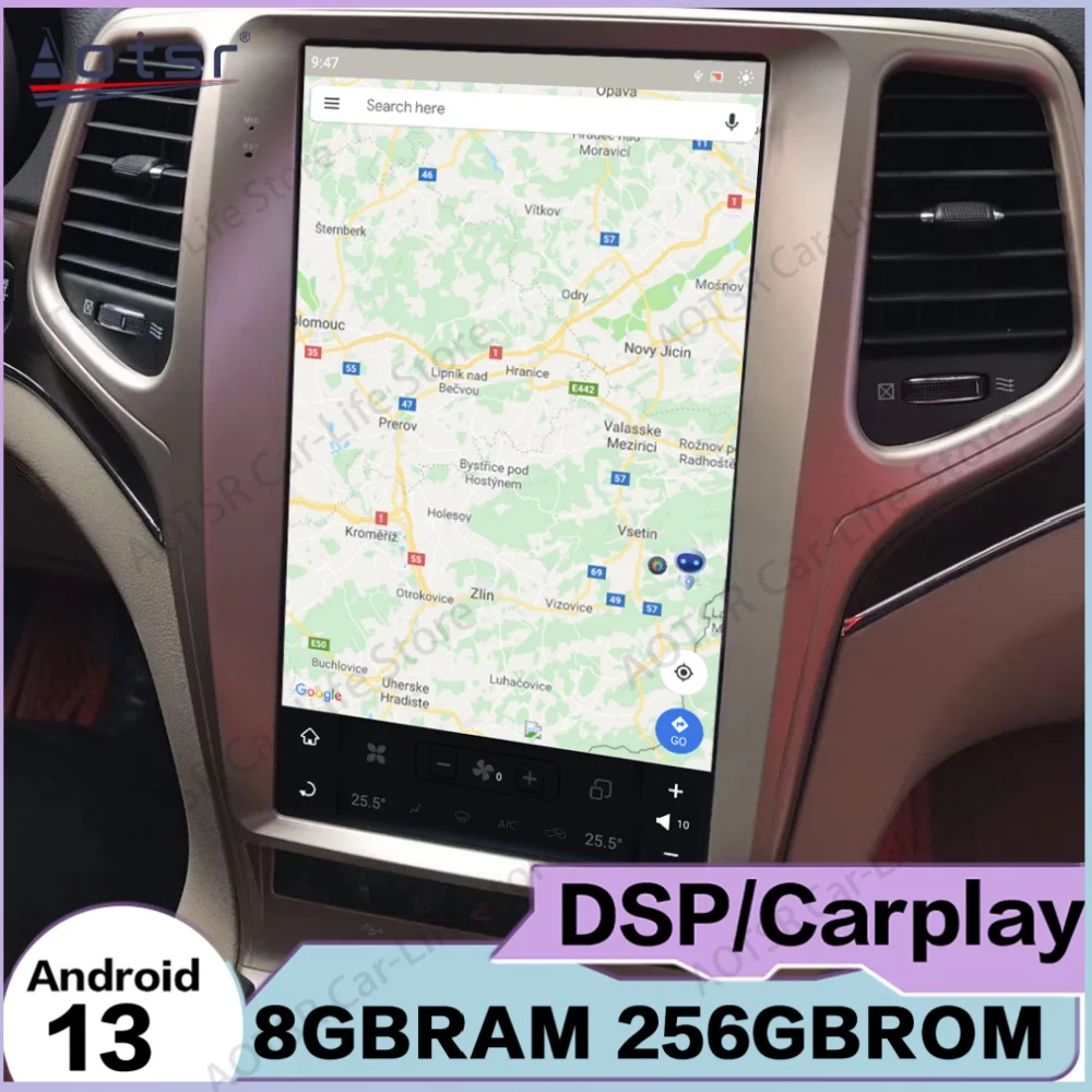 Qualcomm 8-ядерный Android автомобильный радиоприемник для Jeep Grand Cherokee 2010 ~ 2019 GPS-навигация видео стерео приемник Carplay головное устройство
Qualcomm 8-ядерный Android автомобильный радиоприемник для Jeep Grand Cherokee 2010 ~ 2019 GPS-навигация видео стерео приемник Carplay головное устройство