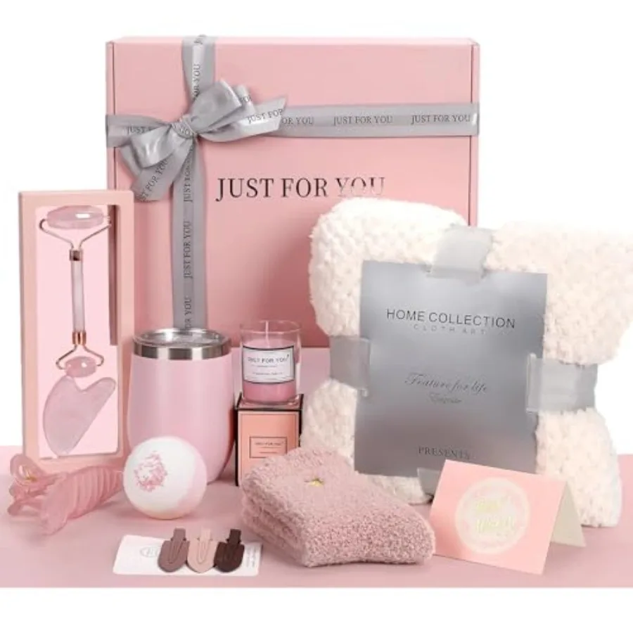 Birthday Gift for Mom Women - Get Well Soon Self Care Spa Gift Basket Relaxing Presents for Wife Sister Daughter Grandma Mother
Birthday Gift for Mom Women - Get Well Soon Self Care Spa Gift Basket Relaxing Presents for Wife Sister Daughter Grandma Mother