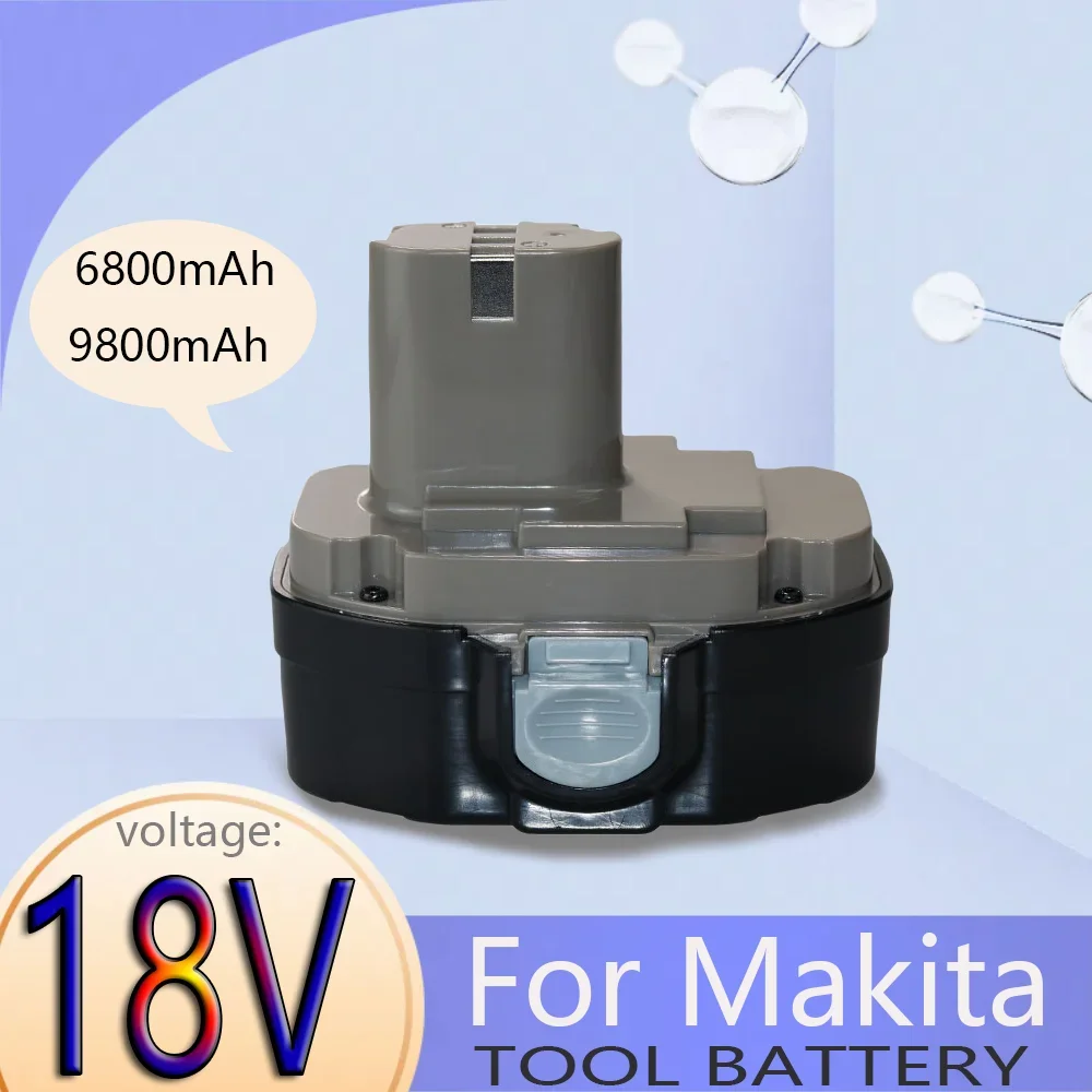 18V 9800/6800mAh Ni-MH Battery For Makita 18V Battery PA18 1822 1823 1833 1834 1835 1835F 192828-1 192829-9
18V 9800/6800mAh Ni-MH Battery For Makita 18V Battery PA18 1822 1823 1833 1834 1835 1835F 192828-1 192829-9
