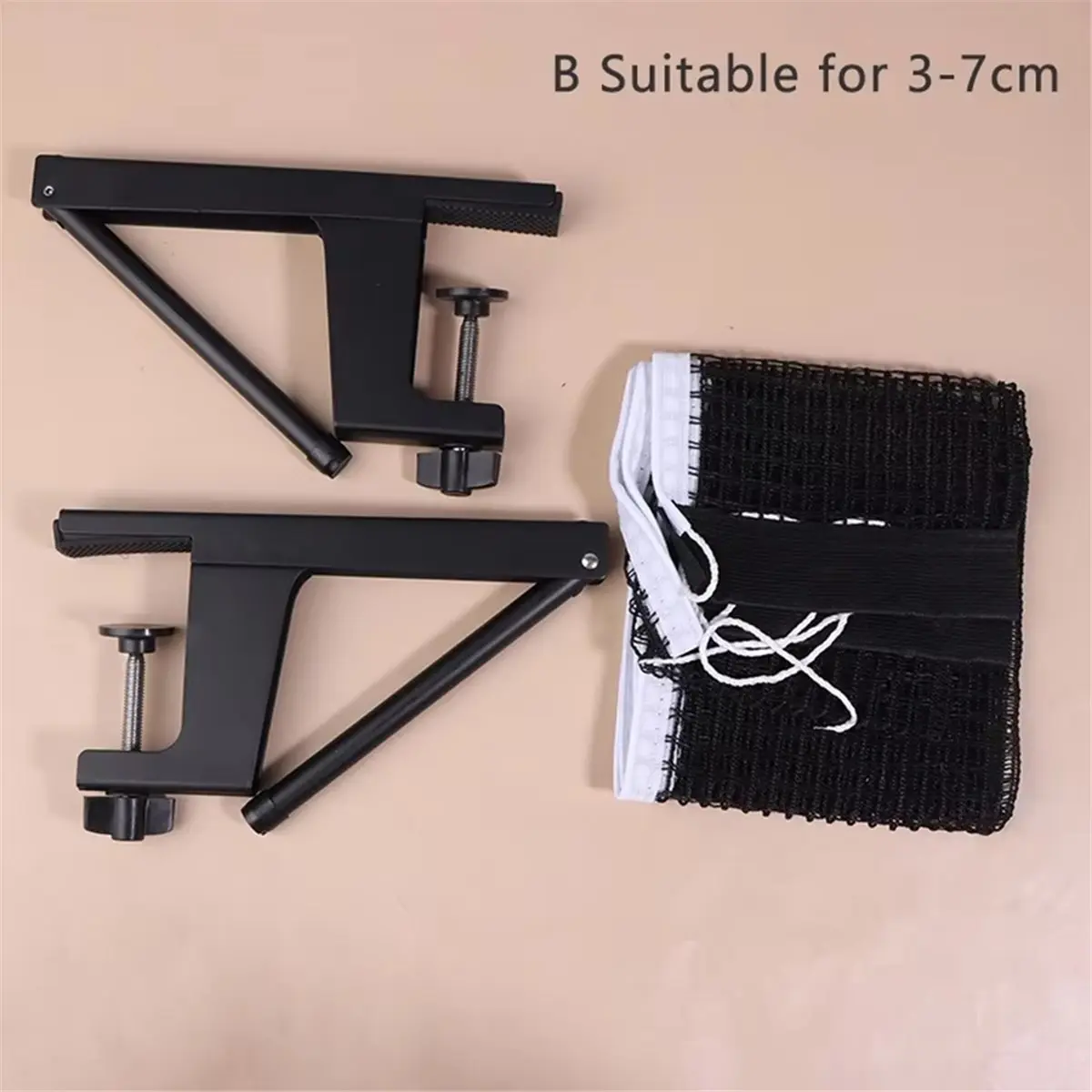 Standard Clip-on/Screw Type Table Tennis Mesh Net Professional Pong Table Net Rack Kit Accessories Clamp Types
Standard Clip-on/Screw Type Table Tennis Mesh Net Professional Pong Table Net Rack Kit Accessories Clamp Types