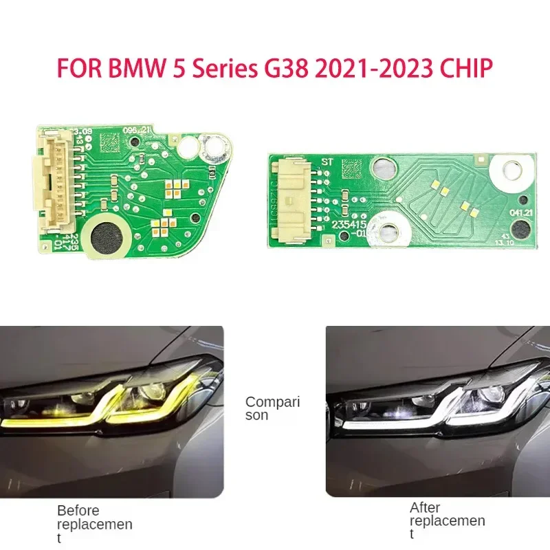 Белые ангельские глаза для BMW 5 серии G38 2021-2023, автомобильная головка, угловой глаз, DRL чип, балластный чип, печатная плата, плата источника ангельских глаз
Белые ангельские глаза для BMW 5 серии G38 2021-2023, автомобильная головка, угловой глаз, DRL чип, балластный чип, печатная плата, плата источника ангельских глаз