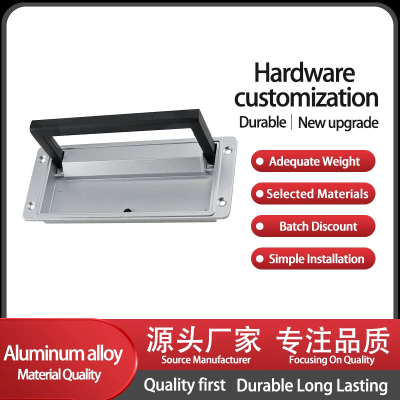 Aluminum Alloy Foldable Square Handle Can Be Used For Industrial Activity Machinery Automation Equipment Boxes
Aluminum Alloy Foldable Square Handle Can Be Used For Industrial Activity Machinery Automation Equipment Boxes